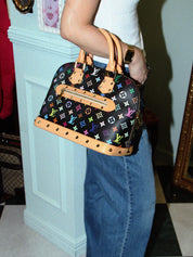 2006 Monogram Multicolore Alma Noir
