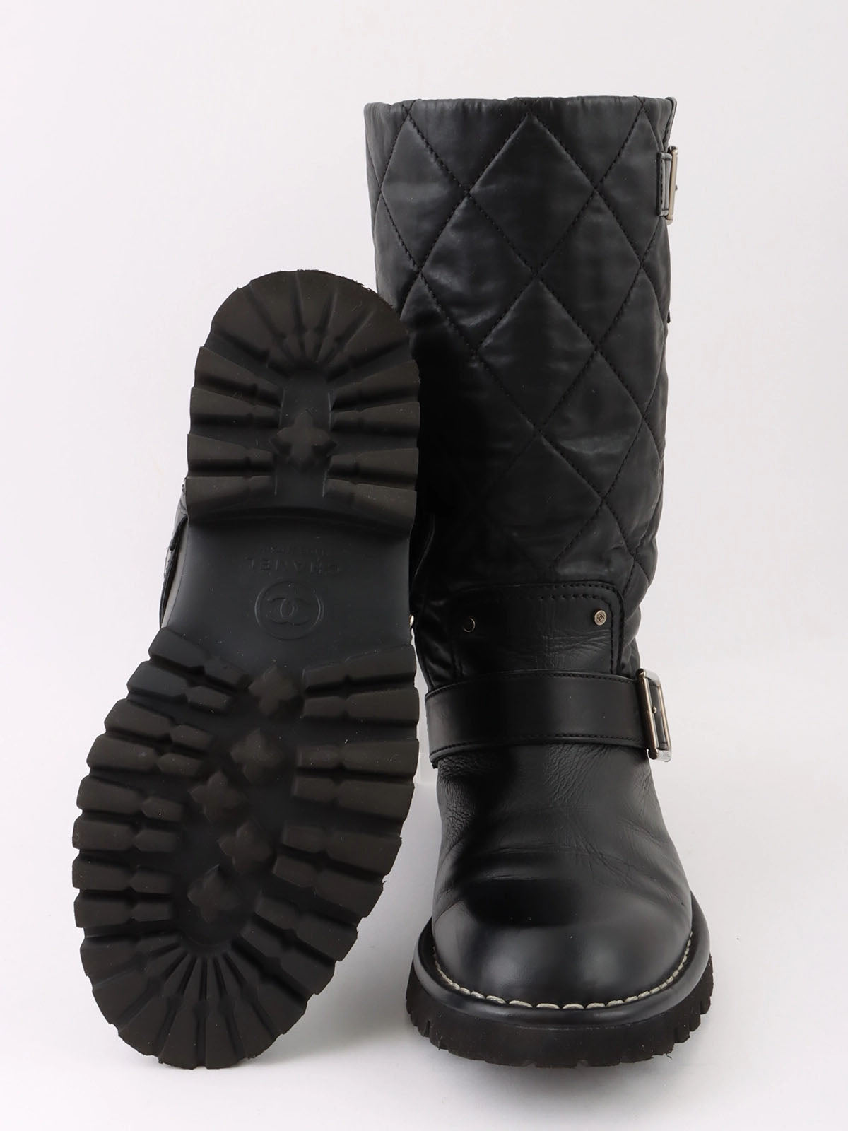 CC Mark Engineer Boots Black