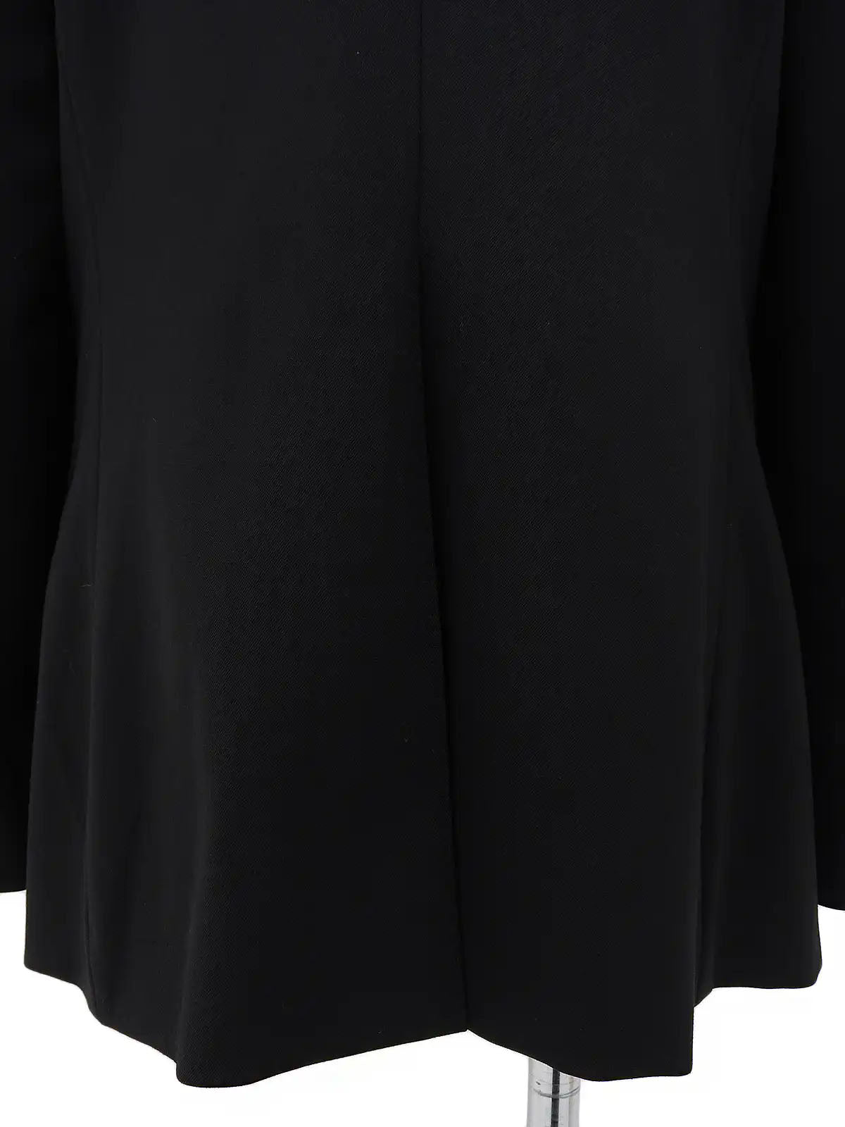 Logo Button Jacket in Black