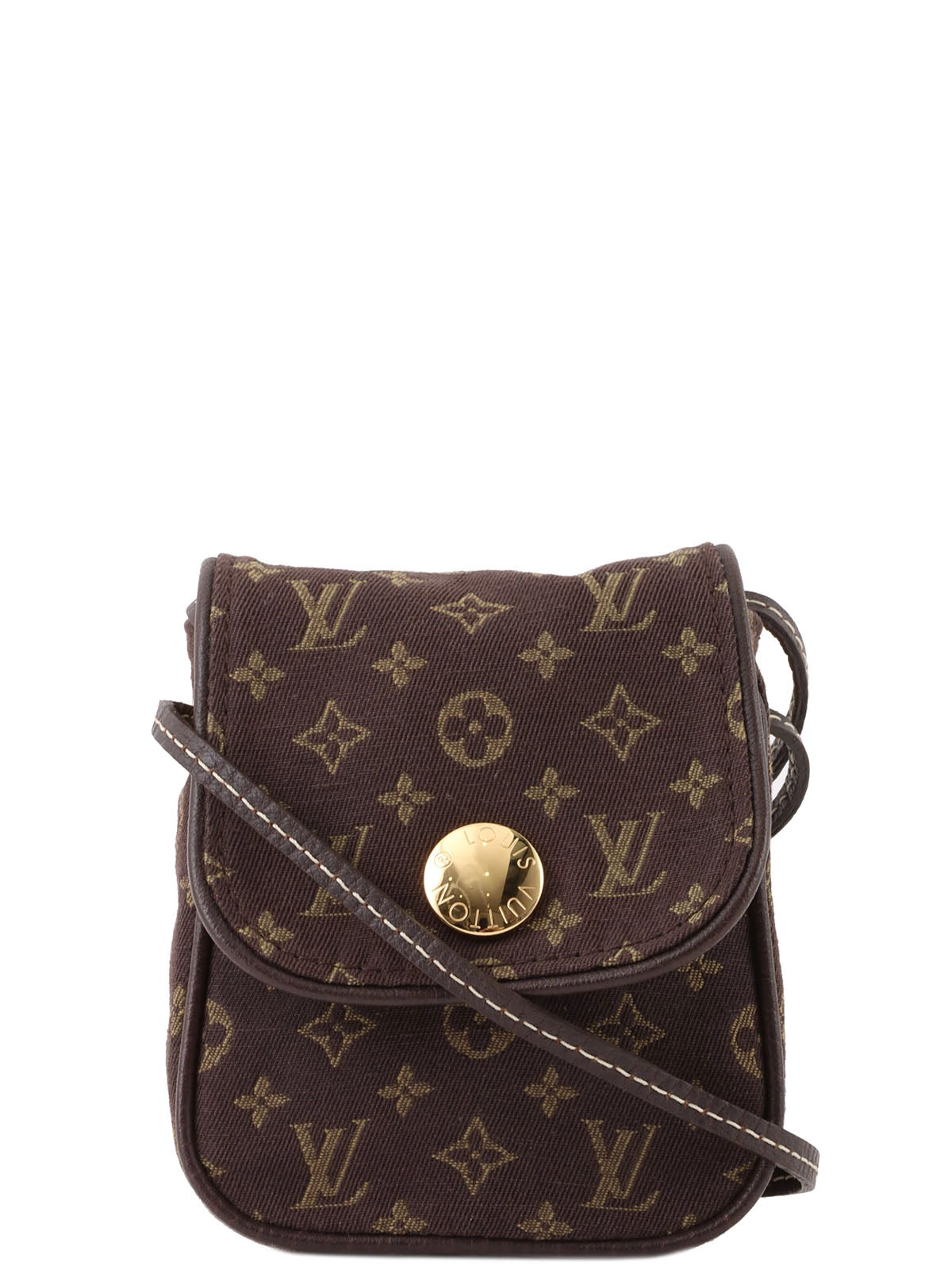 2006 年 Monogram 迷你 Lan 手拿包 Cancun Ebene