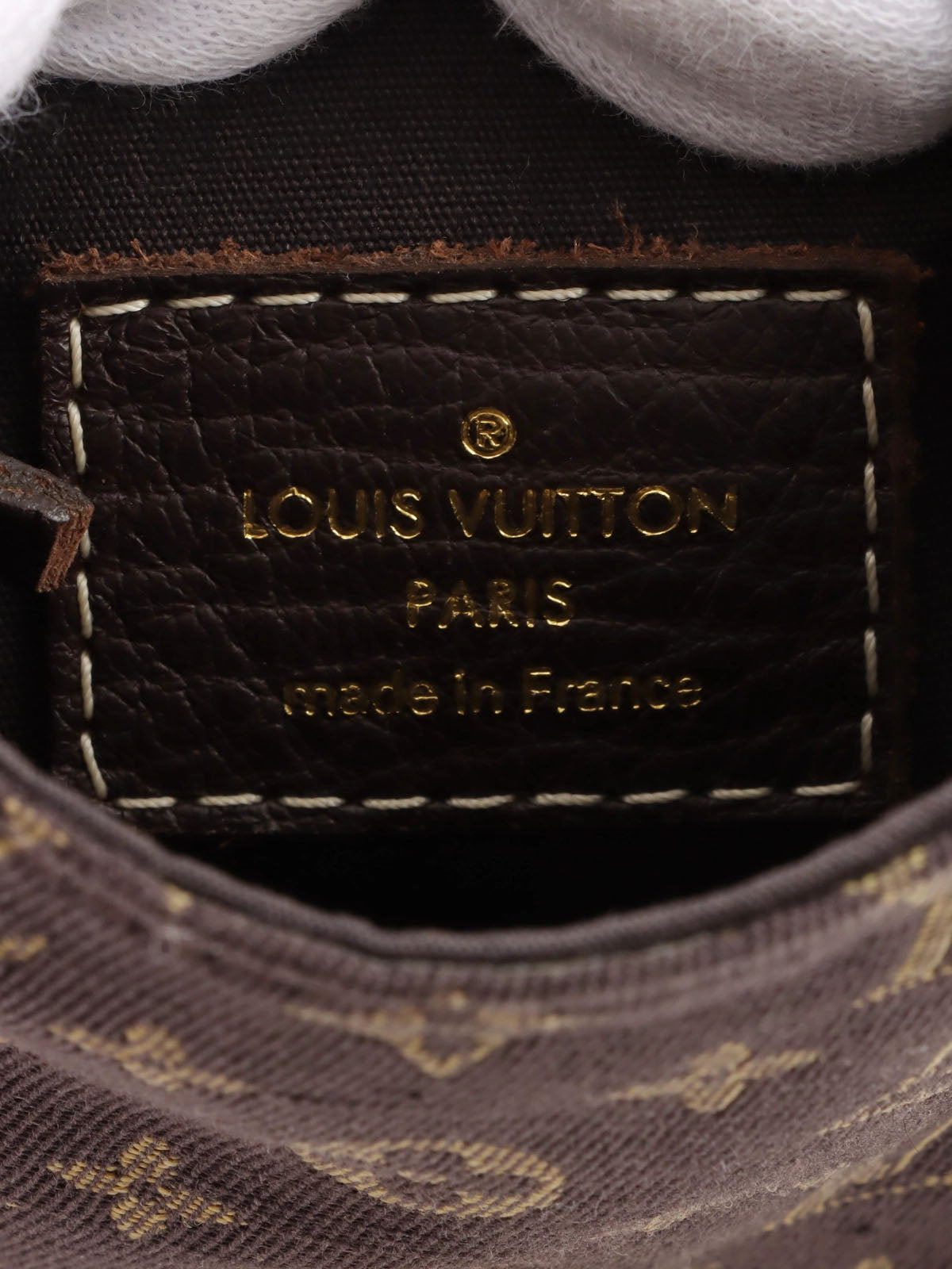 2006 年 Monogram 迷你 Lan 手拿包 Cancun Ebene