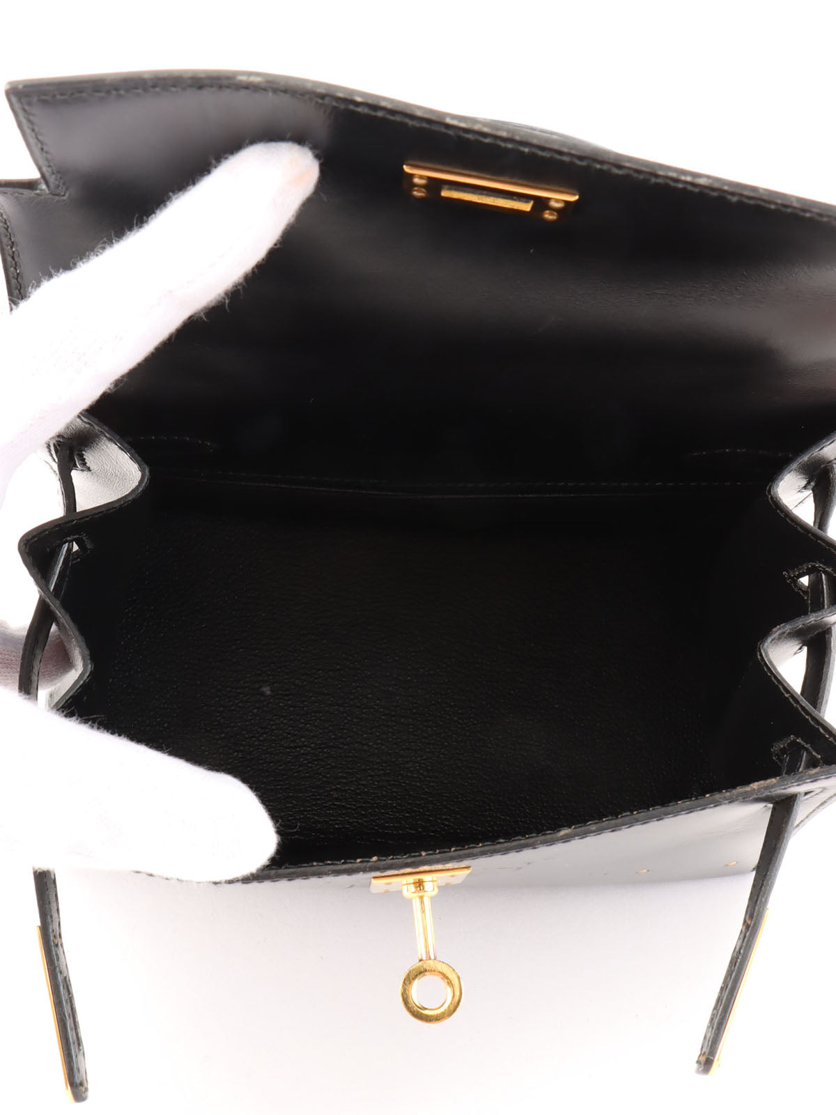 1994 Studded Mini Kelly 20 Black