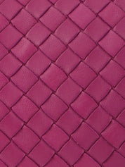 Purple Intrecciato Hobo Bag