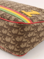 Rasta Trotter Pattern Shoulder Bag Brown/Multi