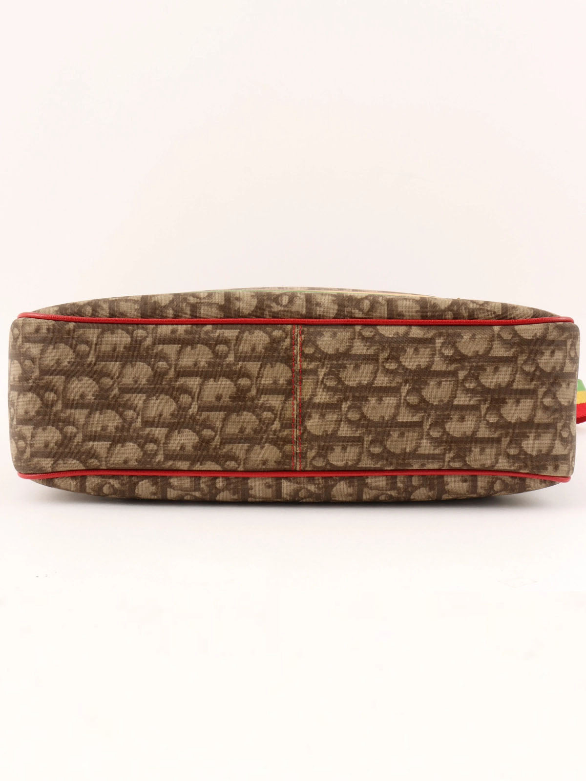 Rasta Trotter Pattern Shoulder Bag Brown/Multi