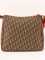 Rasta Trotter Pattern Shoulder Bag Brown/Multi