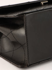 1998 Matelasse Stitch CC 旋锁单肩包(黑色)