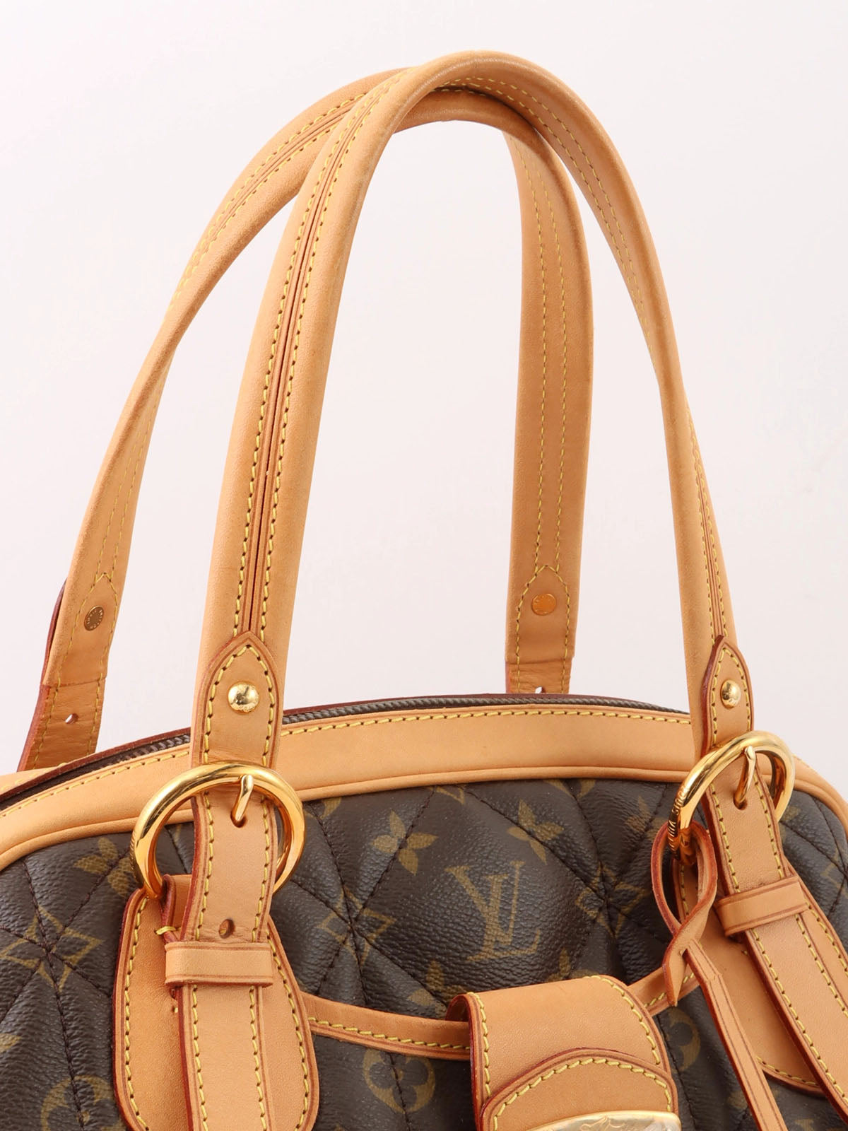2008 帆布 Monogram Etoile Bowling Brown