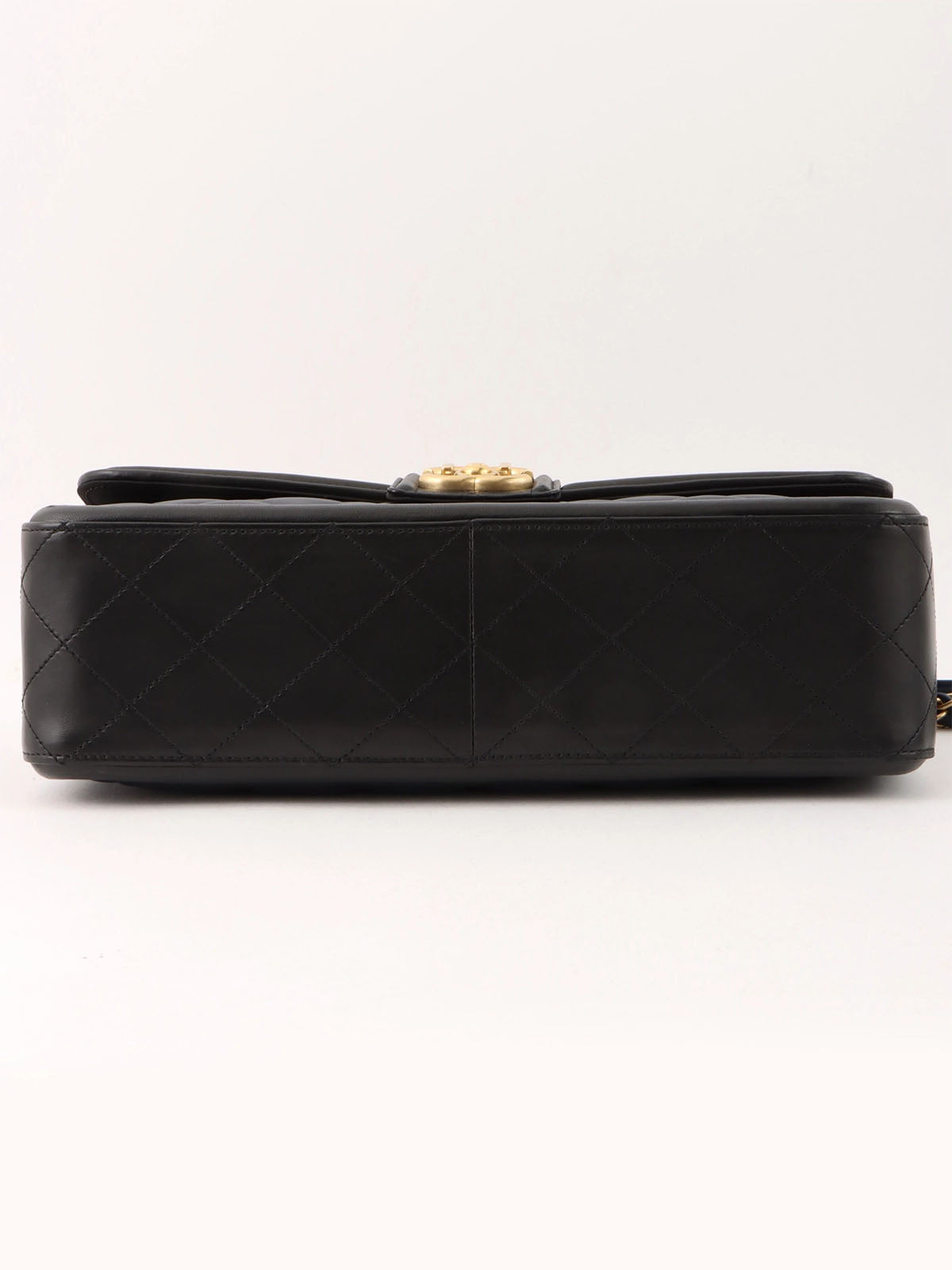 2014 Bicolor CC Mark Chain Shoulder Bag Navy/Black