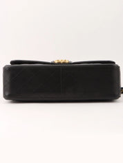 2014 Bicolor CC Mark Chain Shoulder Bag Navy/Black