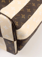 2011 Monogram Rayeur Neverfull XL Canvas Bag in Brown/Beige
