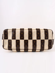 2011 Monogram Rayeur Neverfull XL Canvas Bag in Brown/Beige