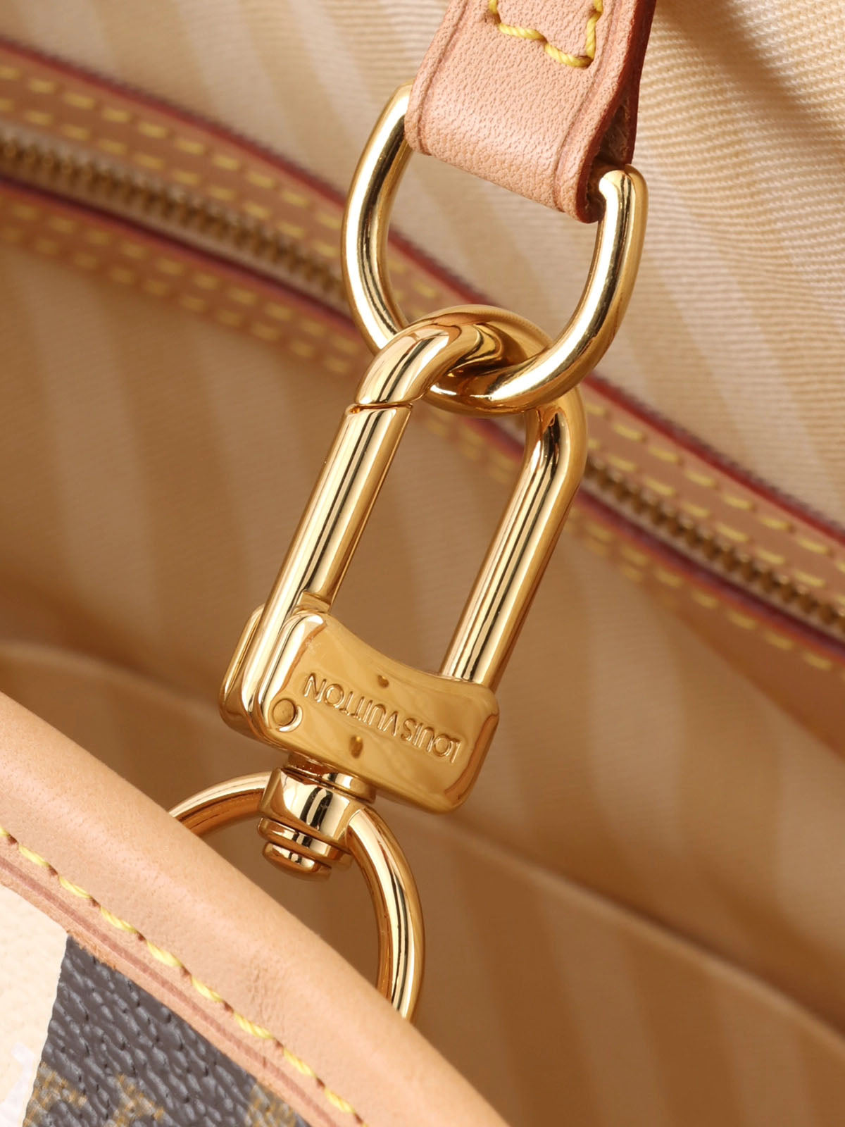 2011 Monogram Rayeur Neverfull XL Canvas Bag in Brown/Beige