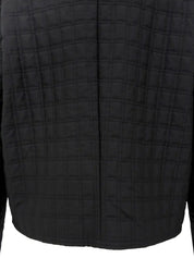 Nylon Medusa Zip-Up Jacket in Black