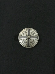 2009 羊毛 4CC 马克纽扣大衣,炭灰色