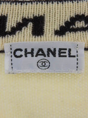 CC Mark Button Knit Ensemble Ivory/Black