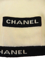 CC Mark Button Knit Ensemble Ivory/Black