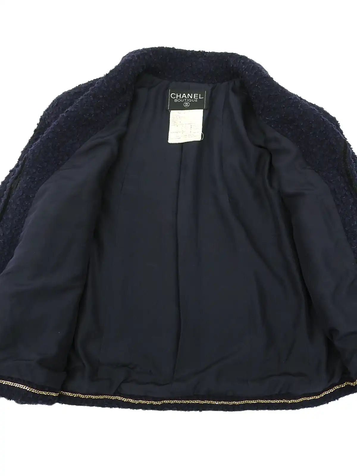 1993 Tweed CC Mark 纽扣套装,海军蓝