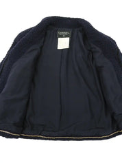 1993 Tweed CC Mark 纽扣套装,海军蓝