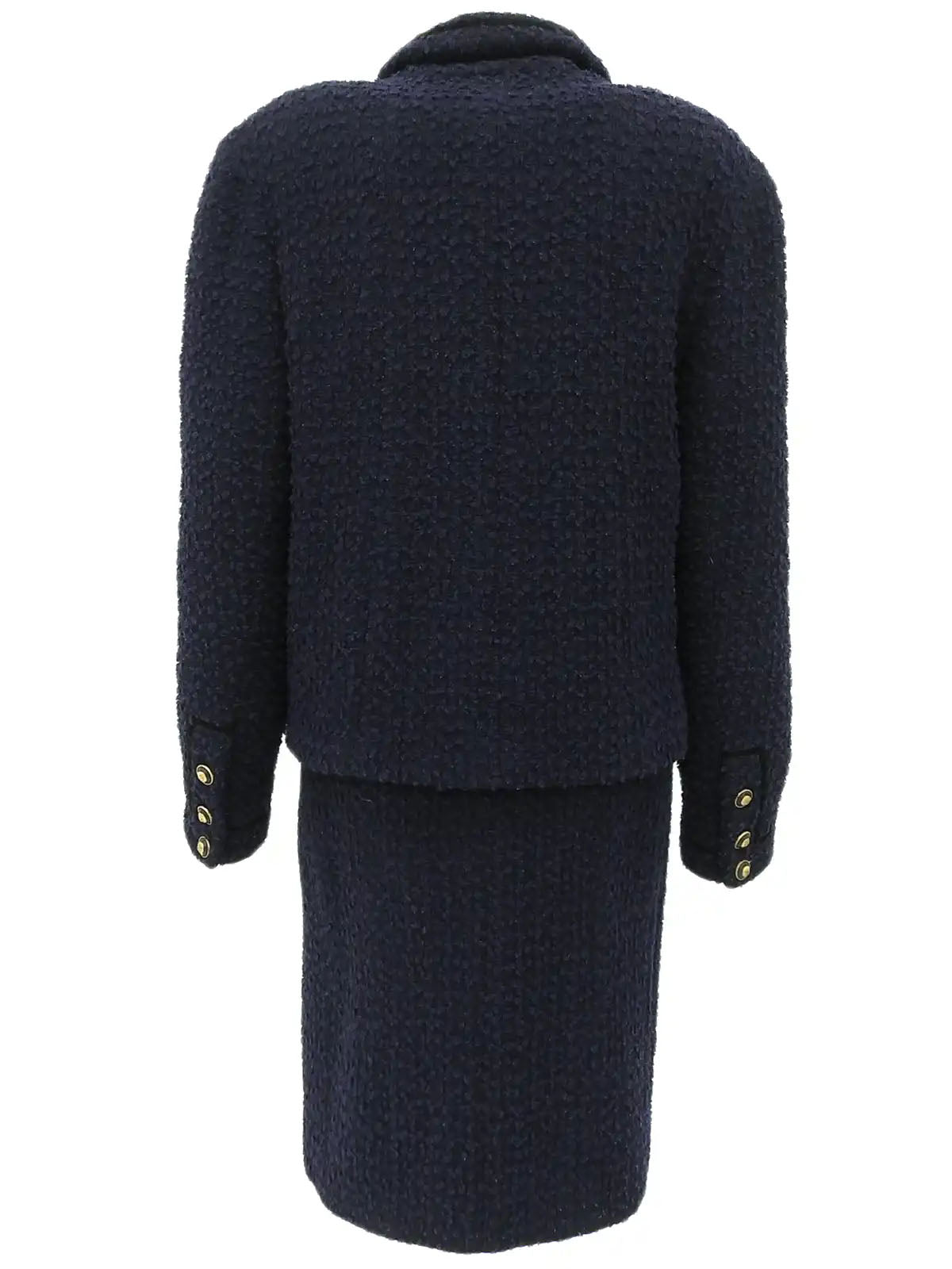 1993 Tweed CC Mark 纽扣套装,海军蓝