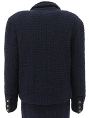 1993 Tweed CC Mark 纽扣套装,海军蓝