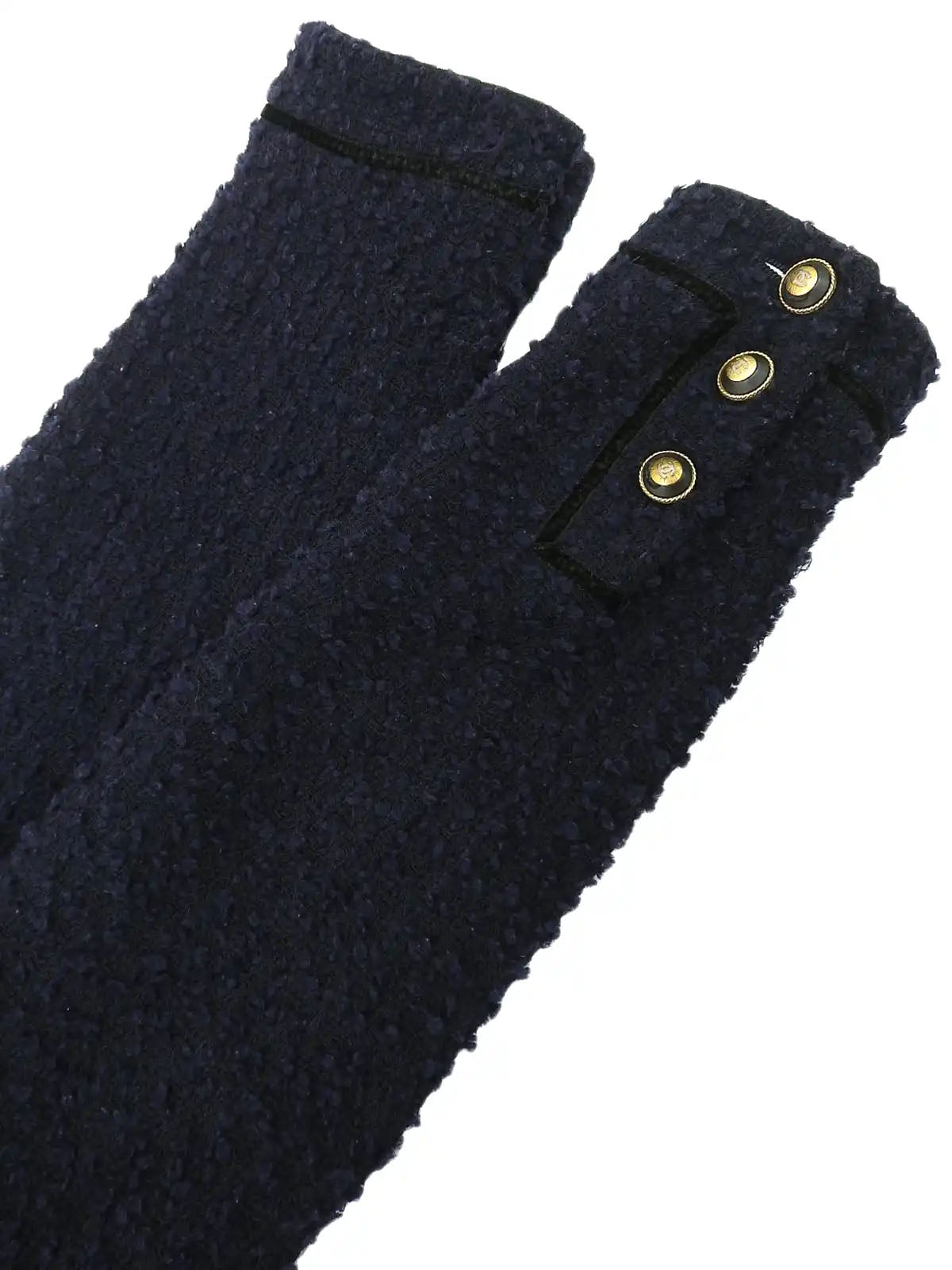 1993 Tweed CC Mark 纽扣套装,海军蓝