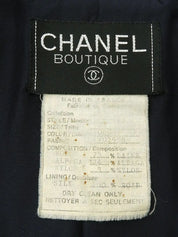 1993 Tweed CC Mark 纽扣套装,海军蓝