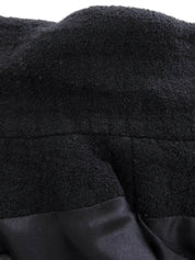Medusa Button Jacket in Black
