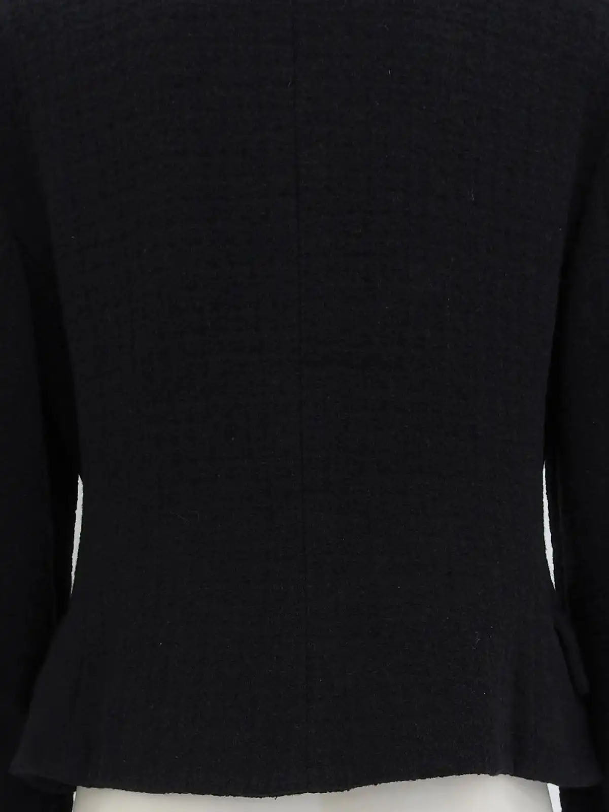 Medusa Button Jacket in Black