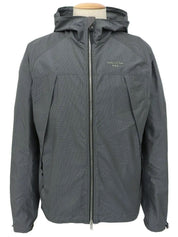 Logo Plate Windbreaker Gray