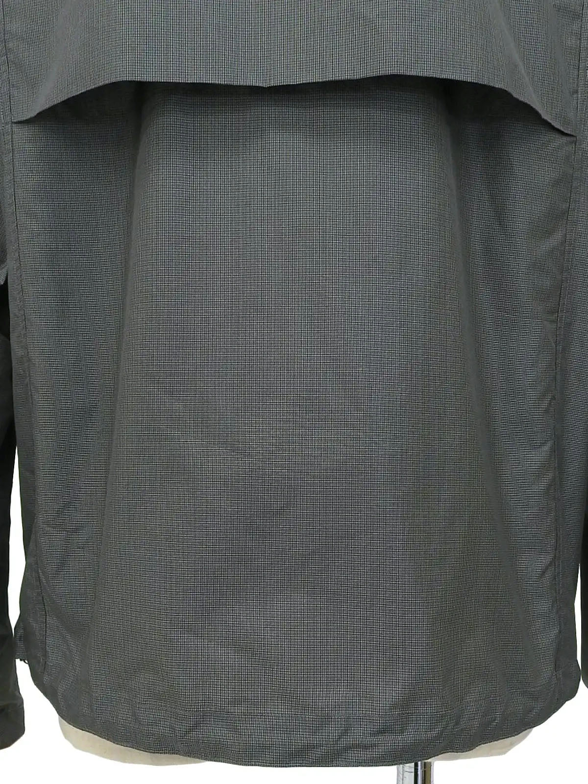 Logo Plate Windbreaker Gray