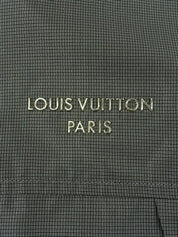 Logo Plate Windbreaker Gray