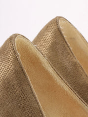 Two-tone CC Mark Stitch Pumps in Bronze/Black