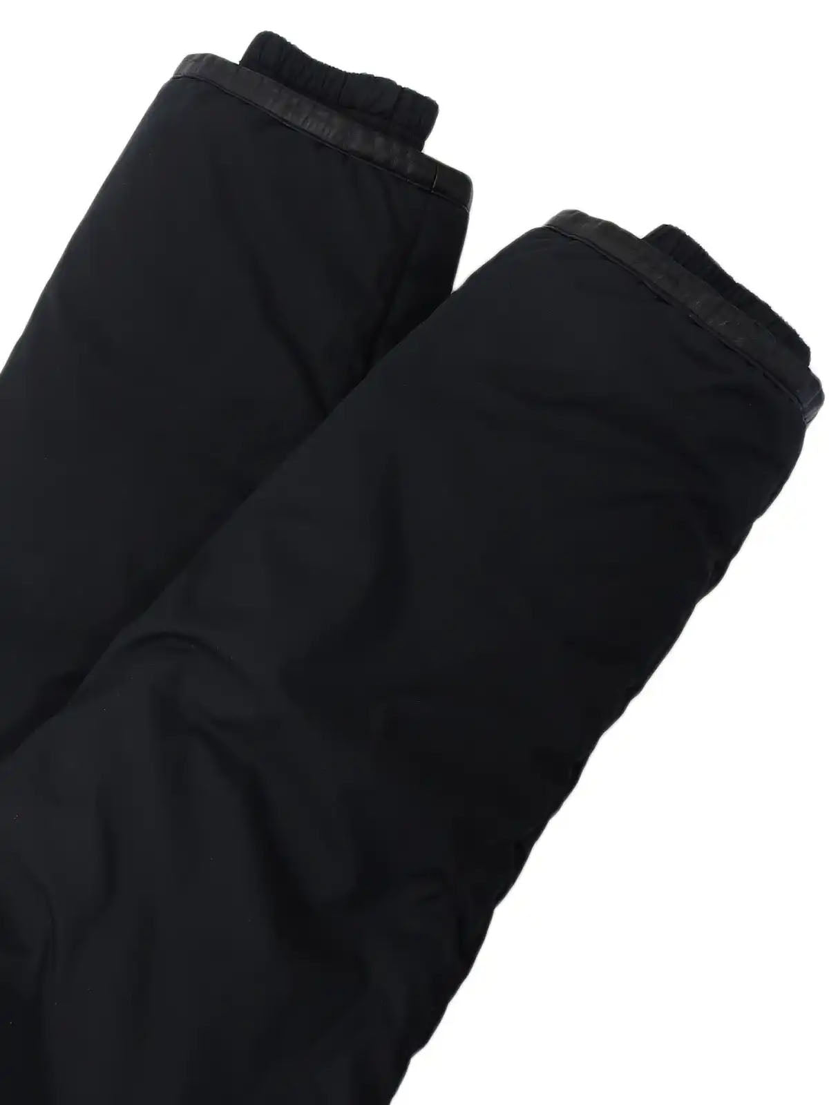 Monogram Embroidered Coat in Black
