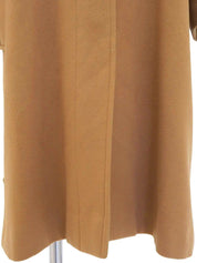1996 羊绒 CC Mark 纽扣长款大衣,驼色