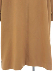 1996 羊绒 CC Mark 纽扣长款大衣,驼色