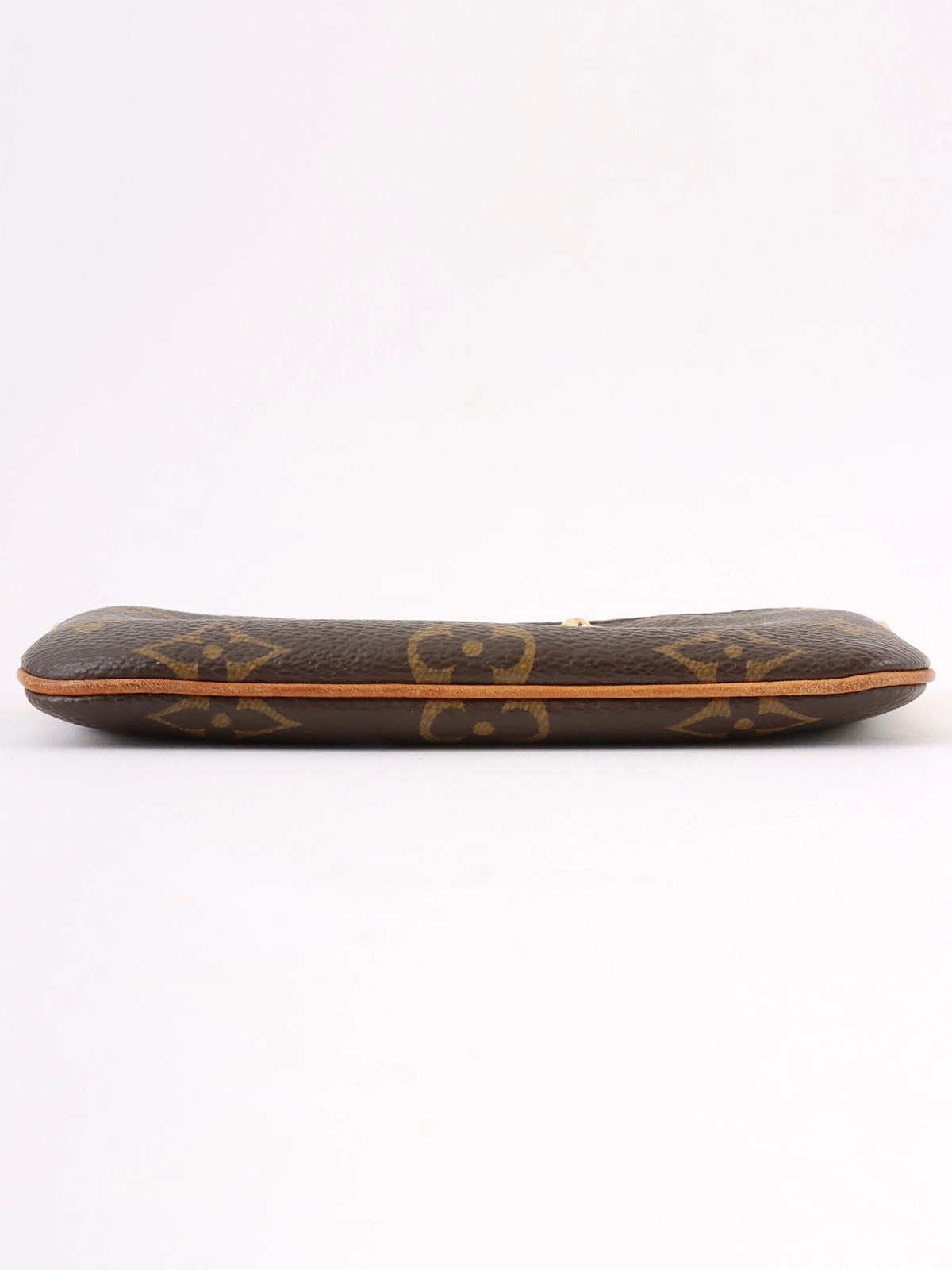 2008 帆布 Monogram Pochette Mira PM 棕色