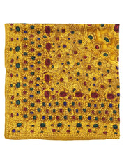 Gripoix Jewelry Pattern Scarf, Ocher/Multi