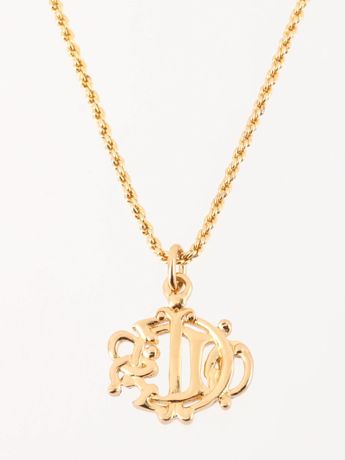 徽章标志牌项链金色