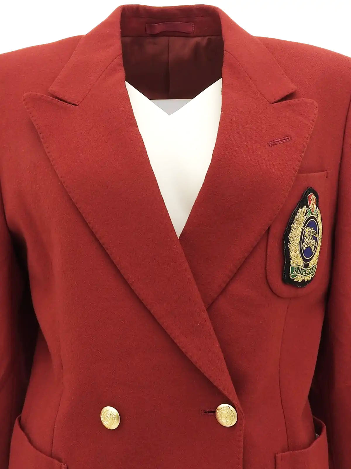 Logo Emblem Jacket Red