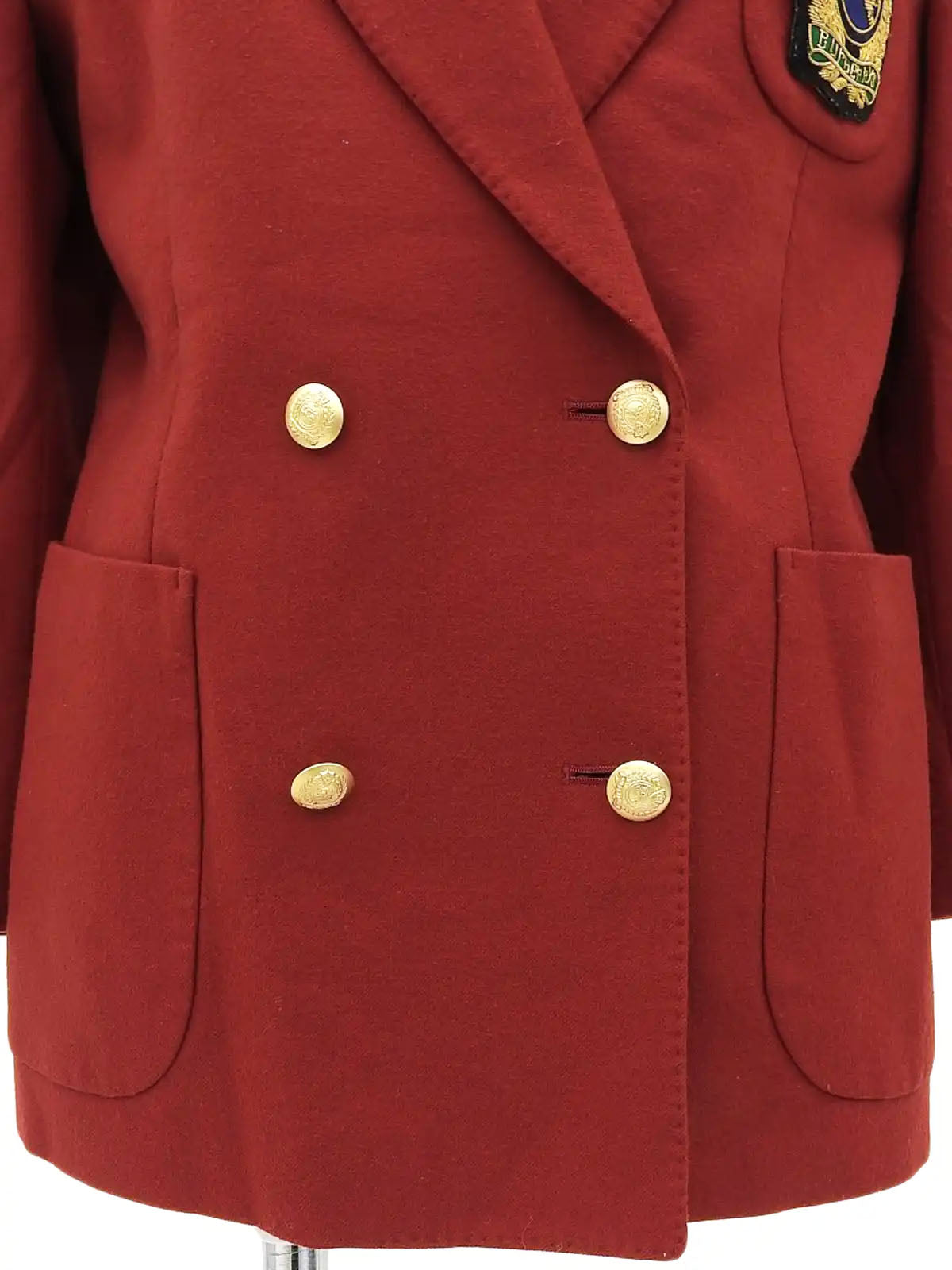 Logo Emblem Jacket Red