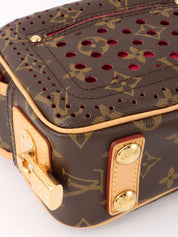 棕色/紫红色帆布 Monogram Performini Trocadero