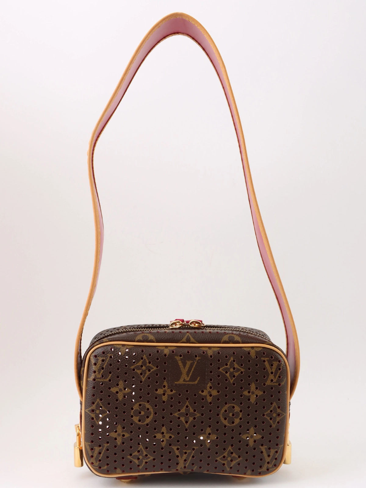 棕色/紫红色帆布 Monogram Performini Trocadero