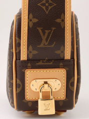 棕色/紫红色帆布 Monogram Performini Trocadero