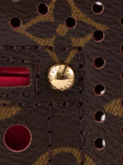棕色/紫红色帆布 Monogram Performini Trocadero