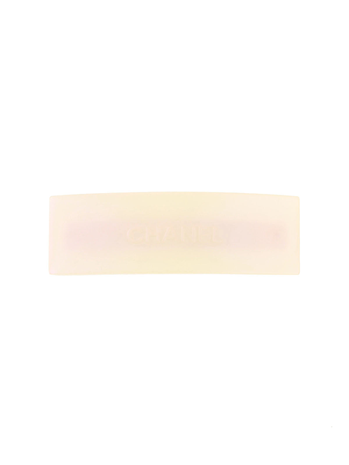 2000 Logo Barrette Pearl Pink