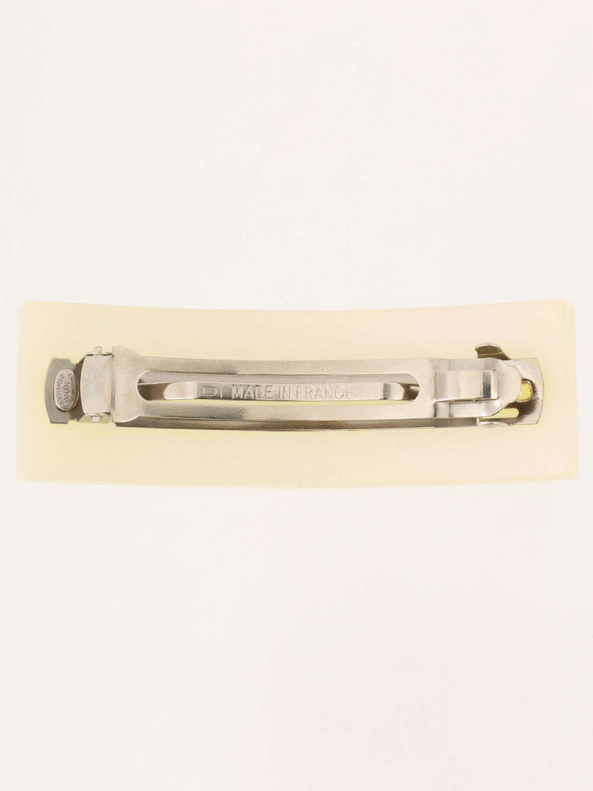 2000 Logo Barrette Pearl Pink