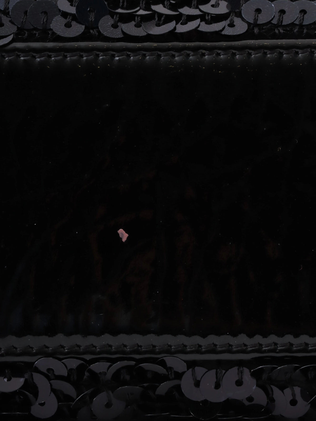 2011 亮片 2.55 链条托特包,黑色