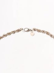 18K925 Twist Chain Necklace Silver/Gold