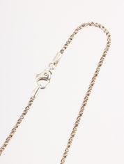 18K925 Heart Puzzle Necklace Silver/Gold